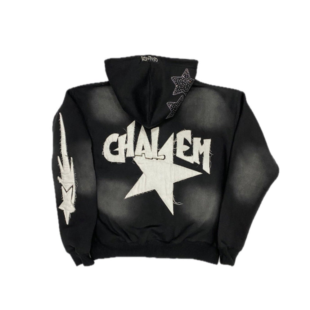 "Reach For The Stars" Zip-Up Hoodie
