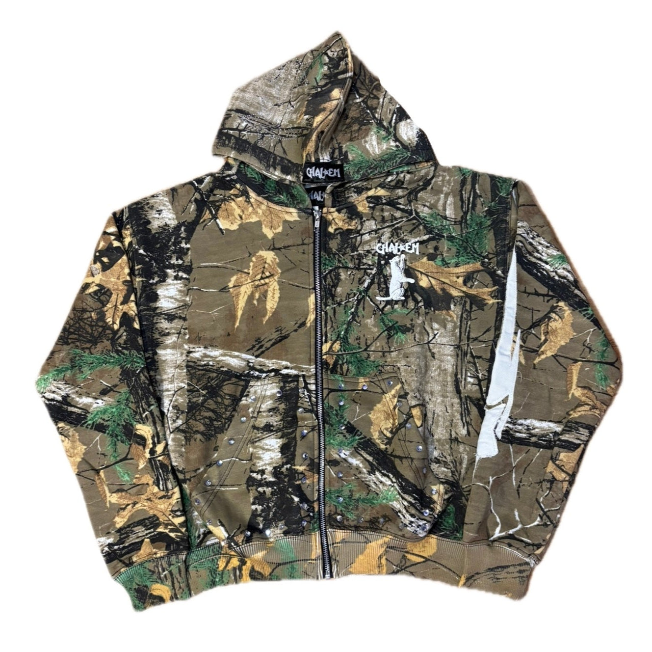 "Reach For The Stars" Zip-Up Hoodie