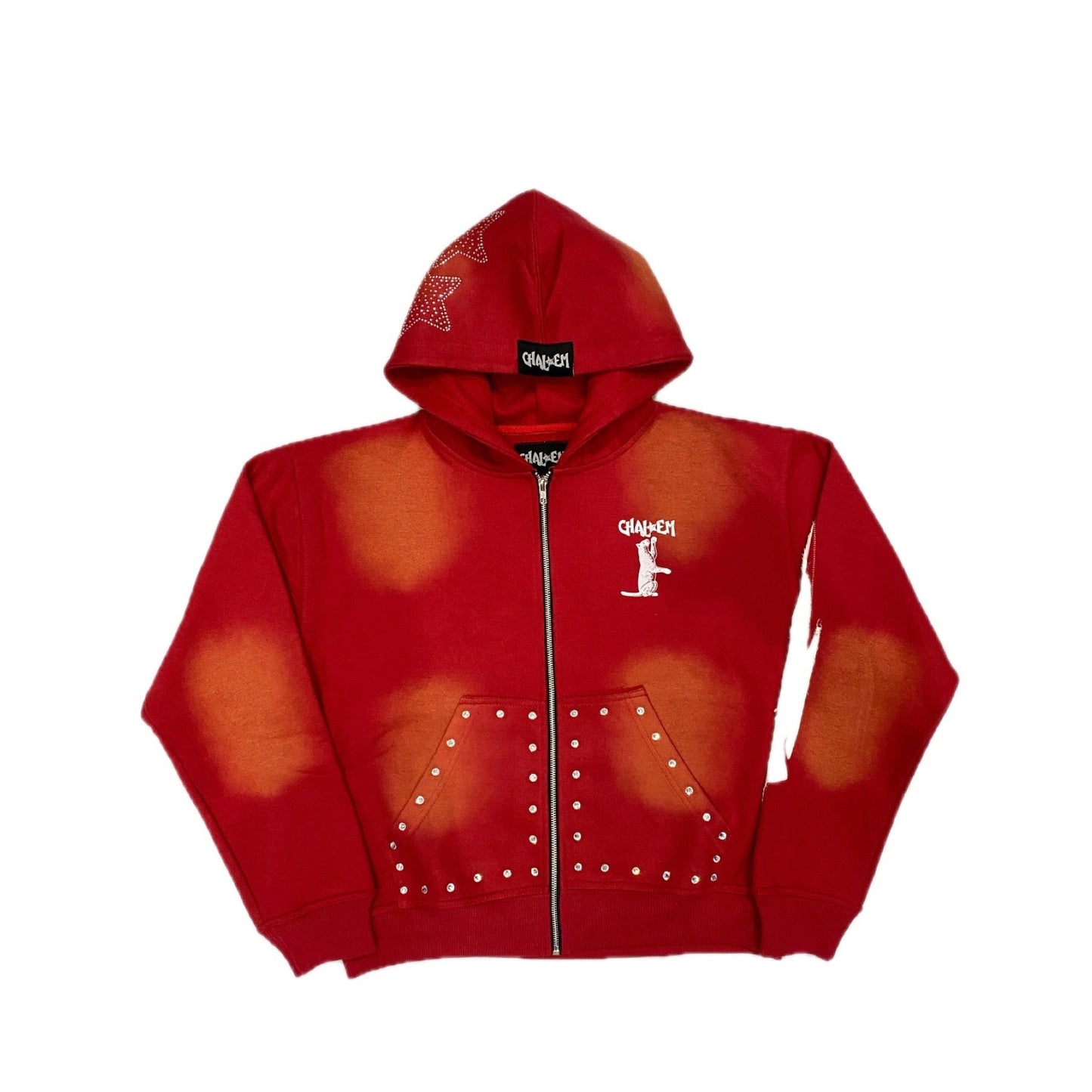 "Reach For The Stars" Zip-Up Hoodie