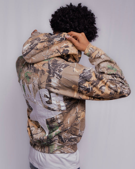 "Reach For The Stars" Zip-Up Hoodie