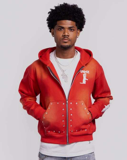 "Reach For The Stars" Zip-Up Hoodie